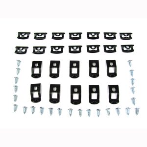 1966-1967 Dodge|Plymouth Charger|Coronet|Satellite Windshield 48 PC Molding Clip Kit-PCK-671-66