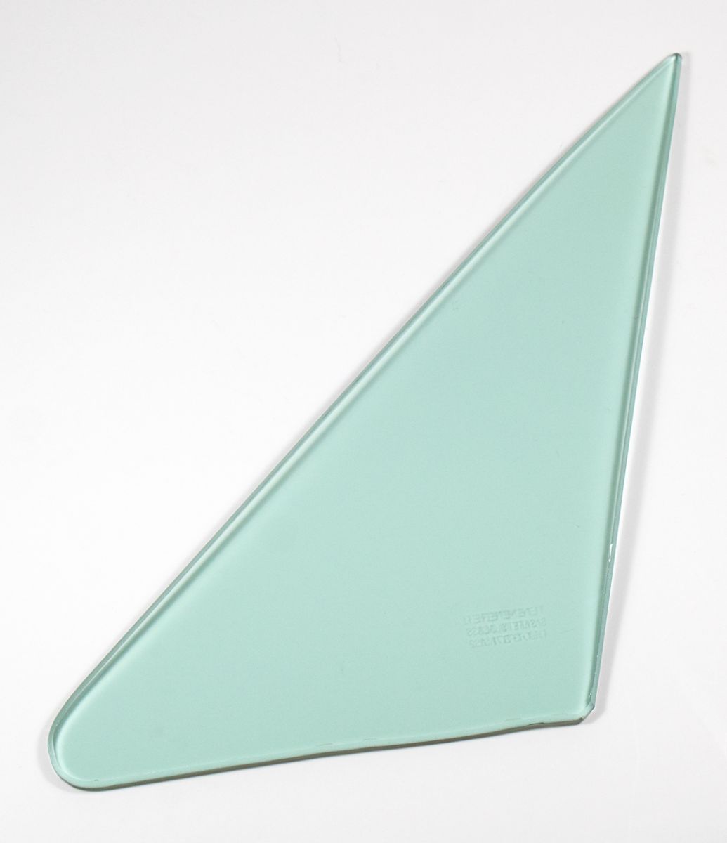 1966-1967 Ford Fairlane Vent Glass Green Tint