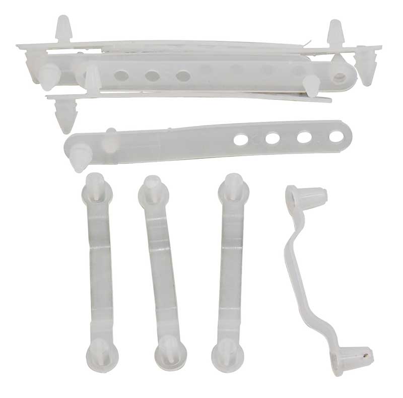 1966-1970 Plymouth|Dodge Charger|Coronet|Super Bee|Belvedere|GTX|Road Runner|Satellite|Superbird Under Hood Strap Kit-FDCF-USK02