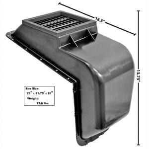 1966-1977 Ford Bronco Heater Intake Plenum