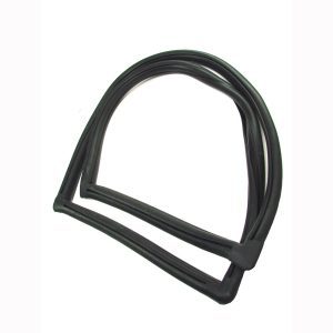 1966-1977 Ford Bronco Quarter Window Weatherstrip Seal With Trim Groove - Passenger-WCRDQ1085TRH