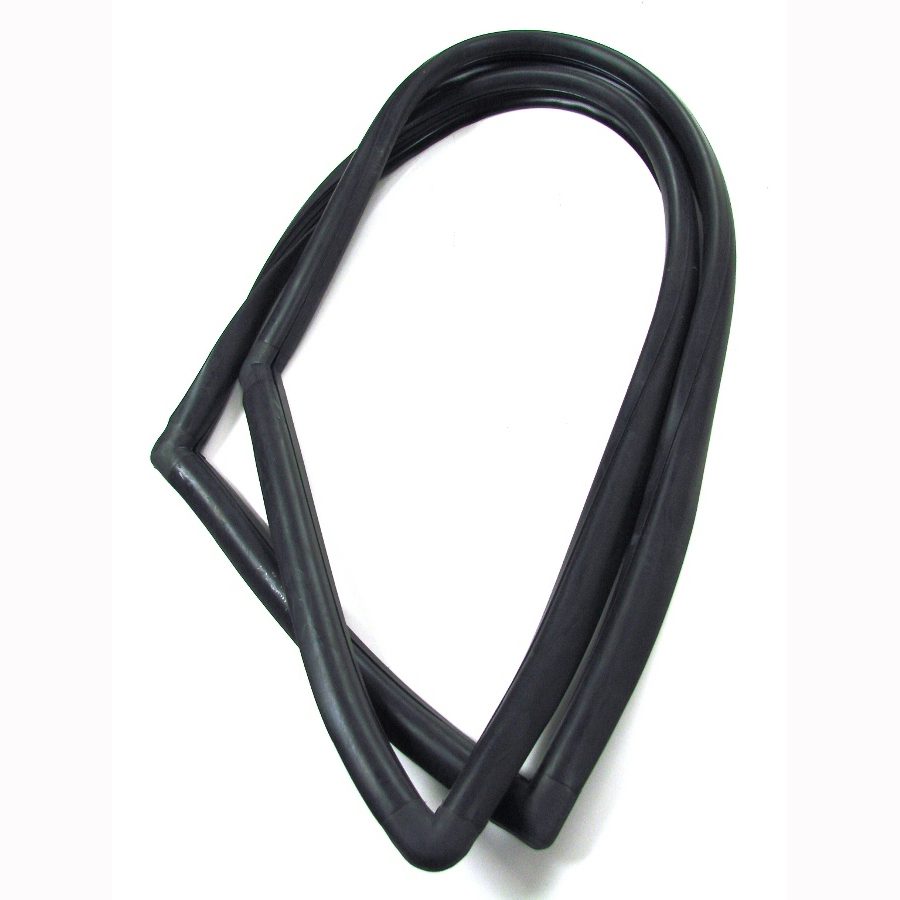 1966-1977 Ford Bronco Quarter Window Weatherstrip Seal w/o Trim Groove - Passenger-WBLDQ1085TRH