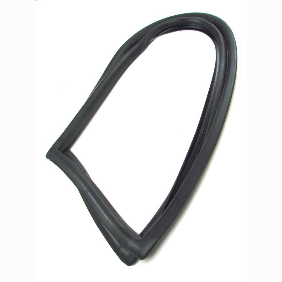 1966-1977 Ford Bronco Rear Window Weatherstrip Seal w/o Trim Groove-WBLDB2528T