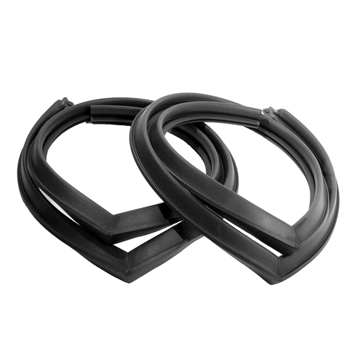 Square Rails Seals 1966 American Motors Rebel Roof Rail Seals, 2DR Hardtop, Pair