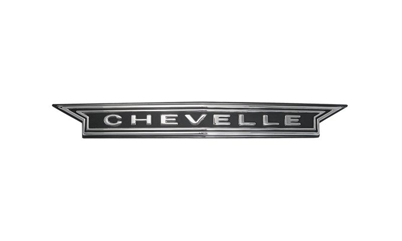 1966 Chevrolet Chevelle Grille Emblem, CHEVELLE