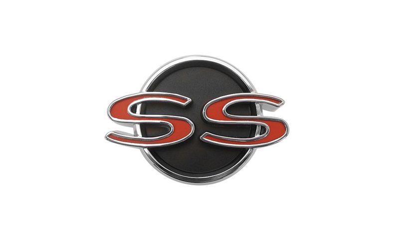 1966 Chevrolet Chevy II Grille Emblem, SS