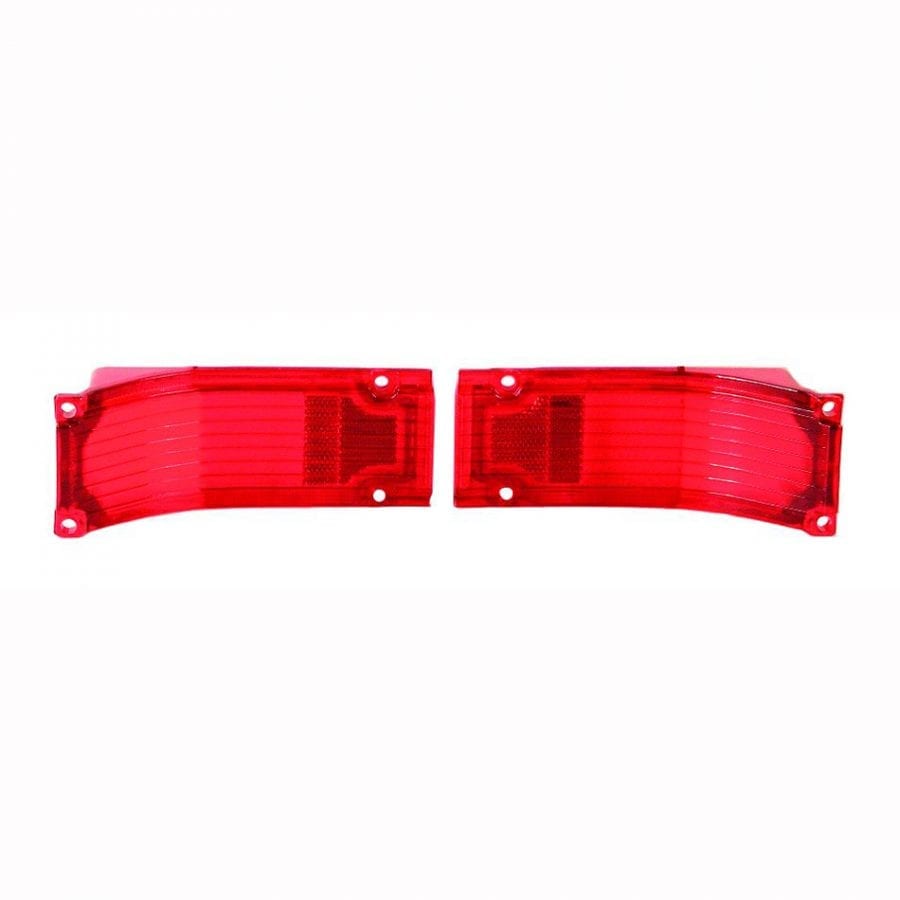 1966 Chevy Chevelle Tail Lamp Lens Pair