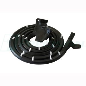 1967-1968 Buick|Cadillac|Chevrolet|Oldsmobile|Pontiac 2 DR HT/Convert Door Weatherstrip Seal - Passenger-DWR141067