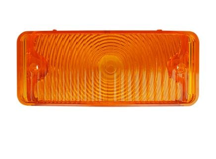 1967-1968 CHEVY-GMC PICKUP PARKING LIGHT LENS DRIVER SIDE AMBER 0849-524-525