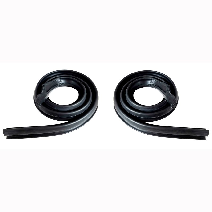 1967-1968 Chevrolet Caprice|Impala 2 DR Hardtop Roof Rail Weatherstrip Seal - Driver and Passenger Pair-RWP141167