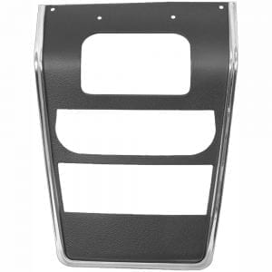 1967-1968 Chevy Camaro Dash Panel Center w/o A/C Blak