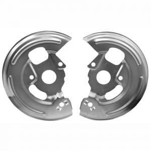1967-1968 Chevy Camaro Disc Brake Backing Plate Pair