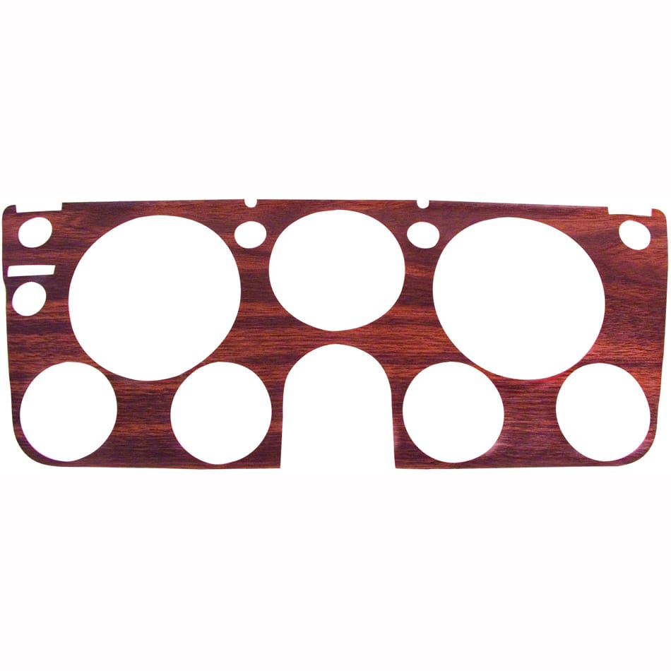 1967-1968 Chevy Pickup Truck Dash Bezel Applique Woodgrain