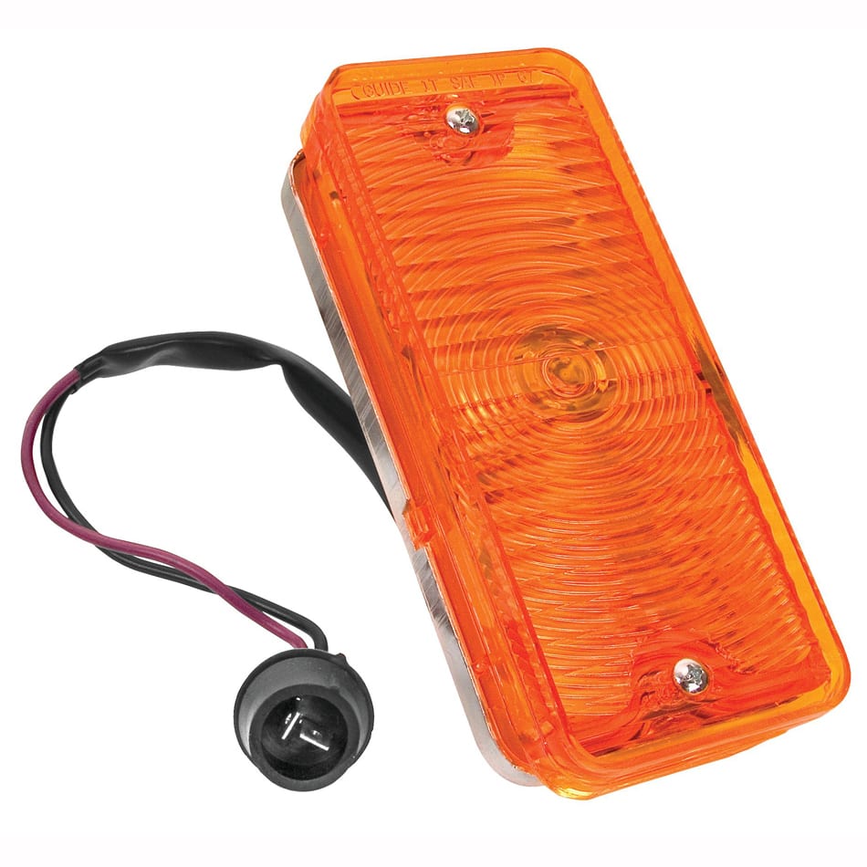 1967-1968 Chevy Pickup Truck Parking Lamp Assembly Passenger Side (RH)