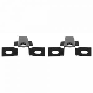 1967-1968 Ford Mustang Bumper Brackets Rear Pair