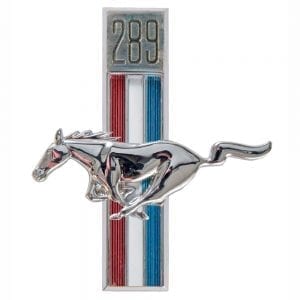 1967-1968 Ford Mustang Emblem Running Horse 2 Driver Side (LH)