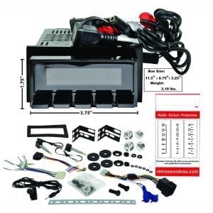 1967-1968 Ford Mustang Malibu Model Two Direct Fit Radio