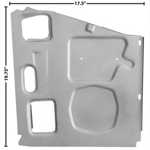 1967-1968 Ford Mustang Pillar/Kick Panel Driver Side (LH)