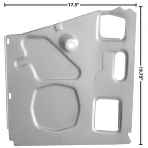 1967-1968 Ford Mustang Pillar/Kick Panel Passenger Side (RH)