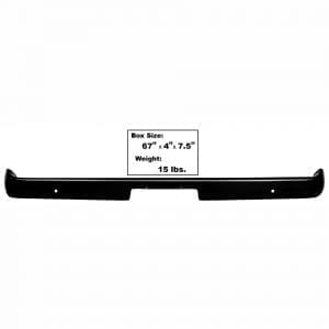 1967-1968 Ford Mustang Rear Bumper Painted