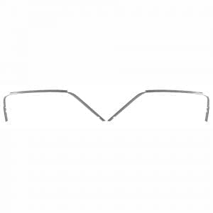 1967-1968 Ford Mustang Roof Drip Rail Fastback Pair