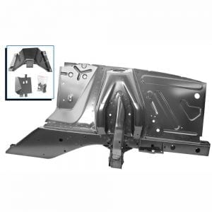 1967-1968 Ford Mustang Shock Tower and Apron Assembly Driver Side (LH)