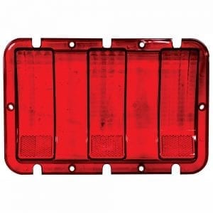 1967-1968 Ford Mustang Tail Lamp Lens w/o Gasket