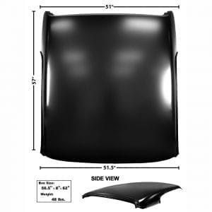 1967-1968 Mercury Cougar Roof Panel
