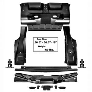 1967-1968 Mercury Cougar Trunk Floor Kit