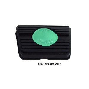 1967-1969 Chevrolet|Pontiac Camaro|Firebird Clutch or Brake Pedal Pads w/Stainless Steel Center-MMPCB99-H