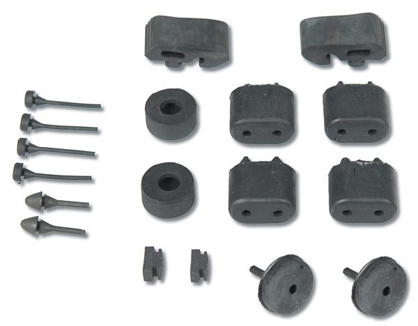 1967-1969 Chevrolet|Pontiac Camaro|Firebird|Trans Am Rubber Bumper Kit-CHQW-400