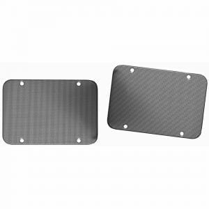 1967-1969 Chevy Camaro or Pontiac Firebird Kick Panel Speaker Grille Pair