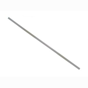 1967-1969 Dodge|Plymouth Dart|Barracuda Glass Weatherstrip Chrome Lockstrip-WLSD690A