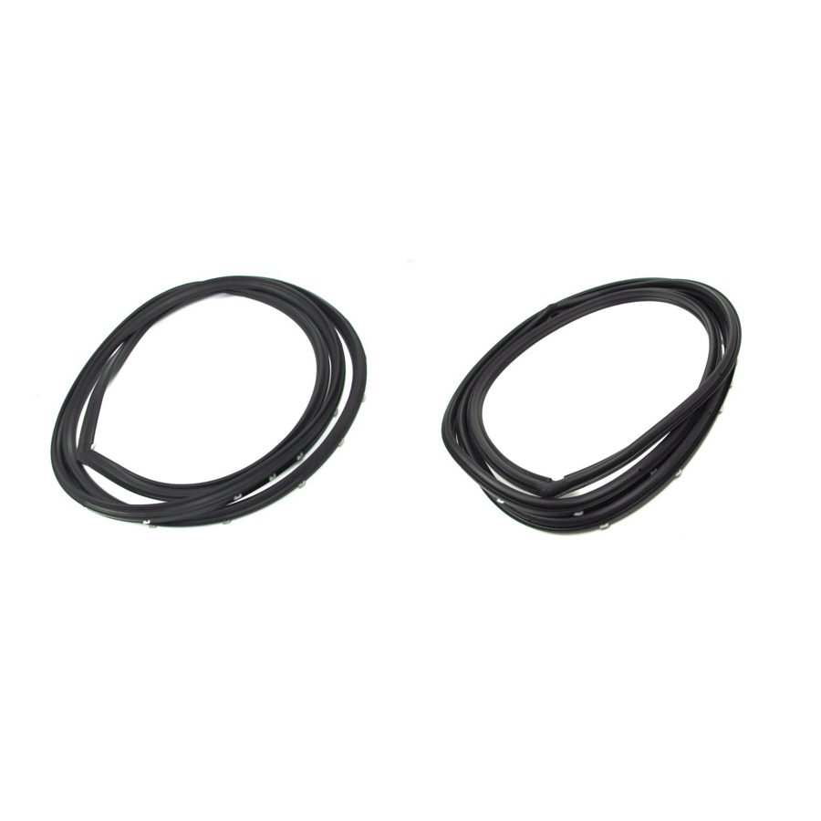 1967-1969 Dodge|Plymouth Dart|Valiant Door Weatherstrip Seal 2 PC Kit - Driver and Passenger-DWP321067