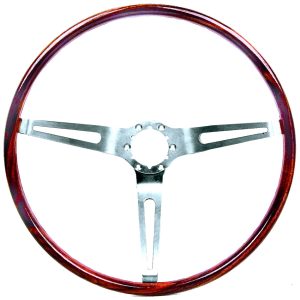 1967-1970 Chevrolet| Pontiac Camaro| Chevelle| El Camino| Firebird| Nova Steering Wheel Walnut (Simulated)