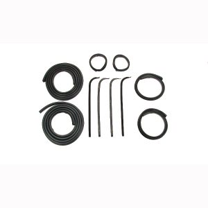 1967-1970 Ford F-Series Pickup Truck Door Weatherstrip Seal 10 PC Kit - Driver and Passenger-DK211067