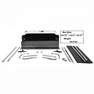 1967-1970 Ford Mustang Fold Down Seat Assembly Fastback