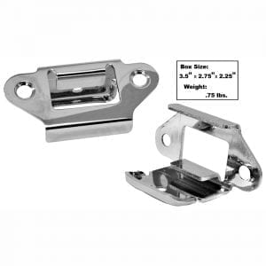 1967-1970 Ford Mustang Fold Down Seat Latch Catch Pair