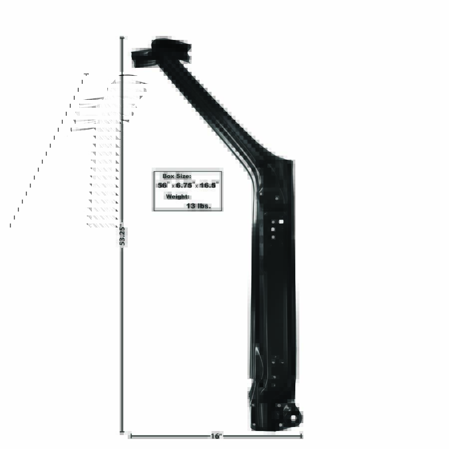 1967-1972 Chevrolet/GMC Pickup A Pillar Outer Passenger Side