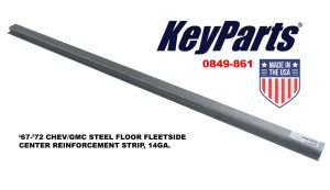 1967-1972 Chevrolet|GMC Pickup Truck Steel Floor Center Reinforcement Strip