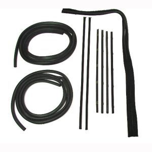 1967-1972 Chevrolet|GMC Suburban|C/K Pickup Truck Door Weatherstrip Seal 10 PC Kit - Driver and Passenger-DK111167