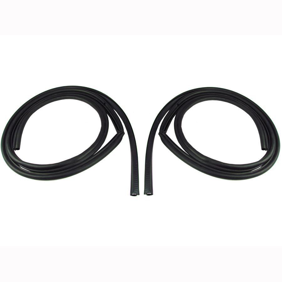 1967-1972 Chevrolet|GMC Suburban|C/K Pickup Truck Door Weatherstrip Seal 2 PC Kit - Driver and Passenger-DWP111267
