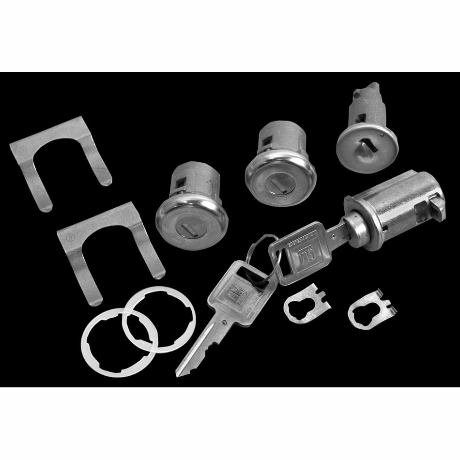 19671972 Chevy Pickup Truck Lock Kit