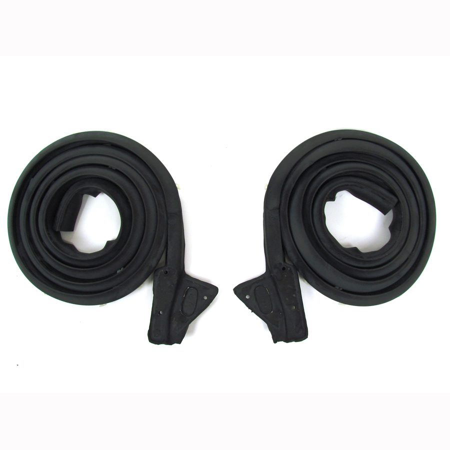 1967-1972 Dodge|Plymouth Dart|Barracuda|Duster|Scamp|Valiant Door Weatherstrip Seal 2 PC Kit - Driver and Passenger-DWP341067