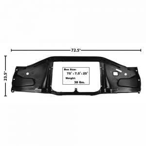 1967-1972 Ford Pickup Truck Radiator Support