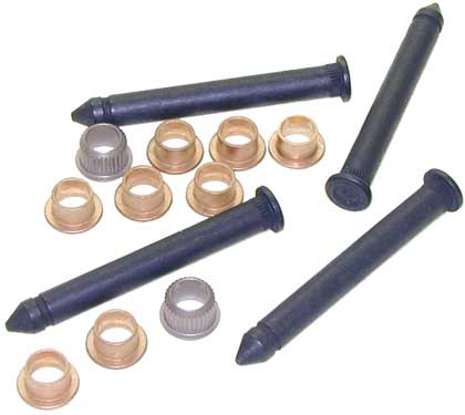 1967-1974 Chevrolet|Pontiac Camaro|Nova|Chevy II|Firebird|Trans Am|GTO Door Hinge Pin & Bushing Repair Kit