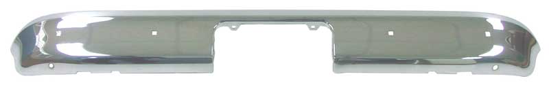 1967-1987 Chevrolet|GMC Pickup Truck Rear Bumper Chrome w/o Impact Strip Holes-AMD990-4067-2