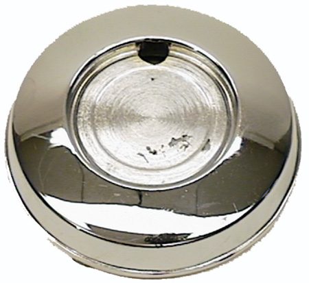 1967 Chevrolet Camaro Steering Wheel Horn Cap Standard/Deluxe Polished Chrome w/o Insert-CHQW-178