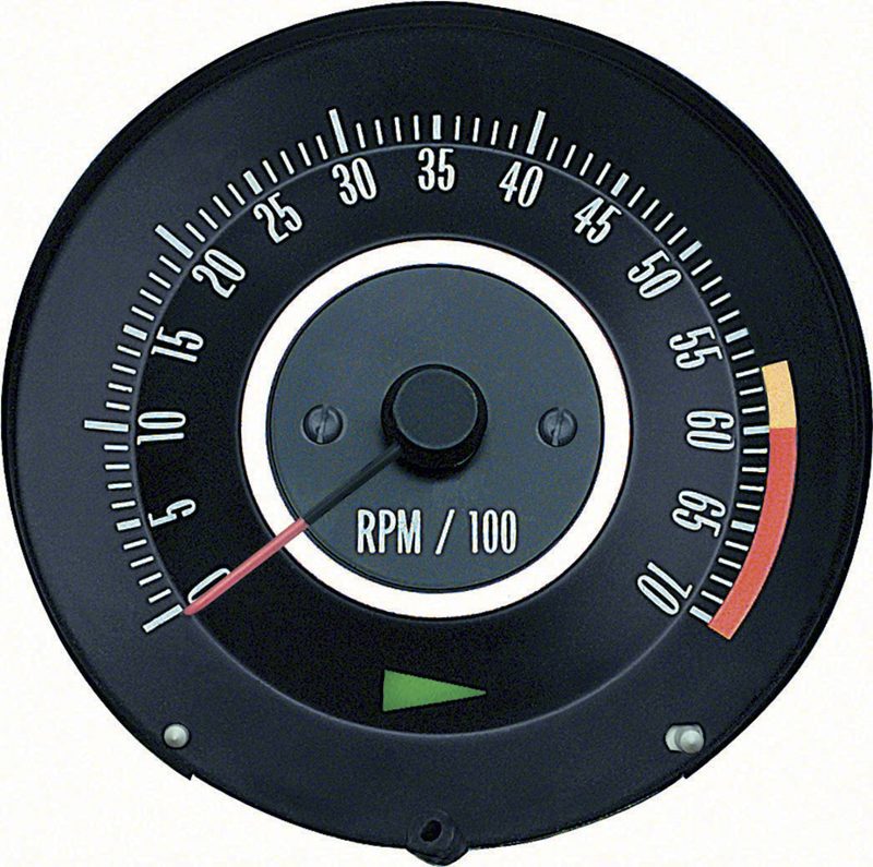 1967 Chevrolet Camaro Tachometer 6000 Redline-OERK-6468911