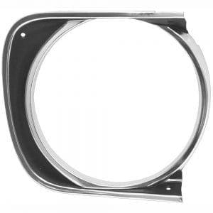 1967 Chevy Camaro Headlamp Bezel Passenger Side (RH) Std